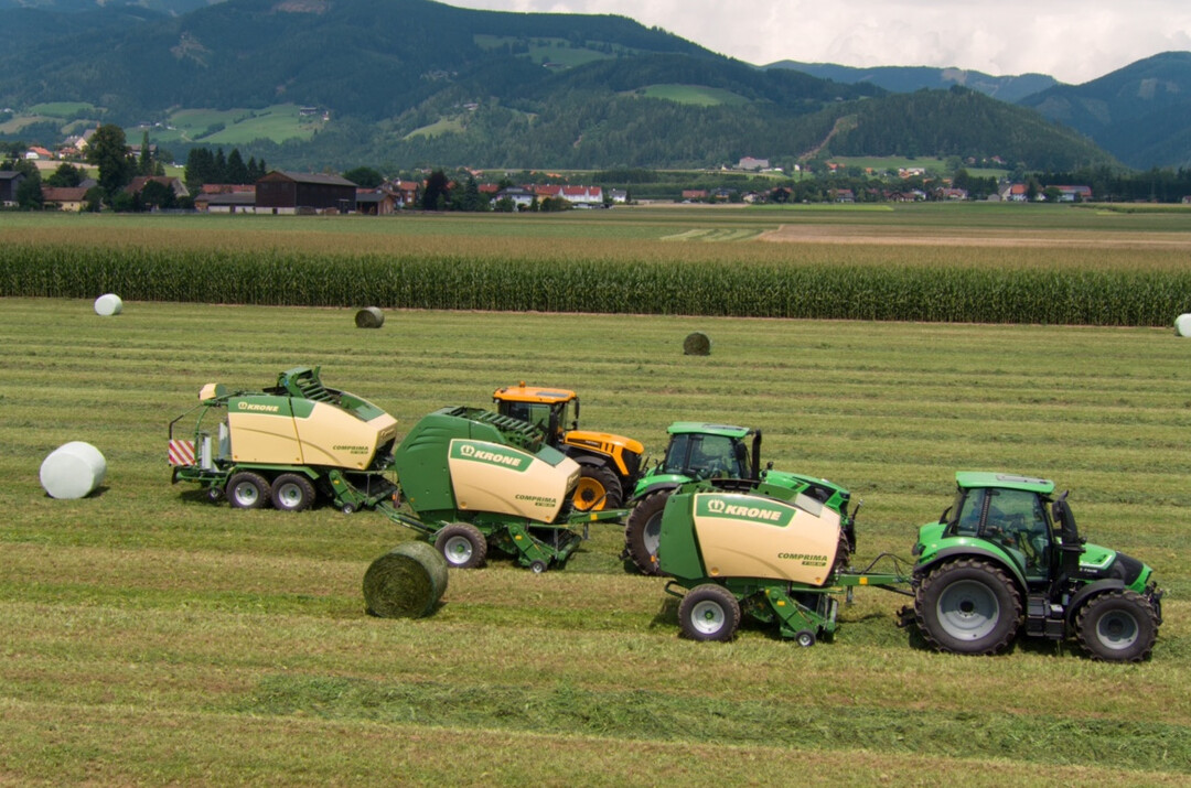 Eine gute Ernte eingebracht: Im vergangenen Gesch�ftsjahr hat die Krone-Gruppe mit 1,9 Mrd. Euro einen neuerlichen Umsatzrekord erzielt.