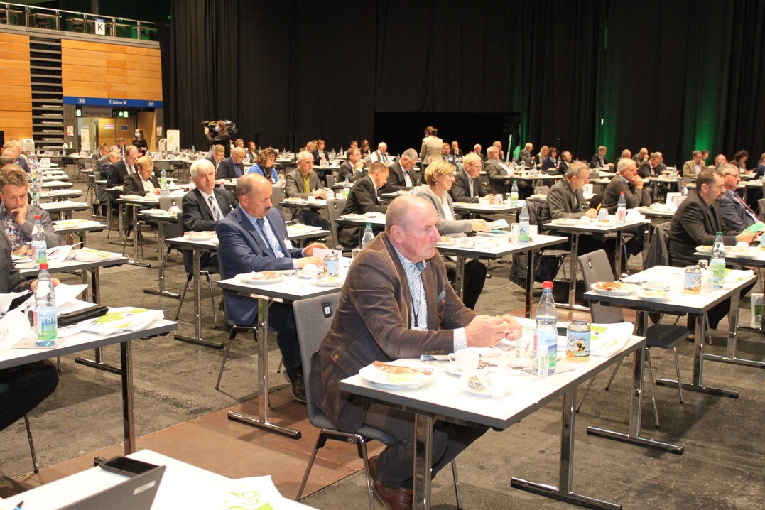 Delegierte des Landesbauernverbandes beim Bauerntag in Erfurt.