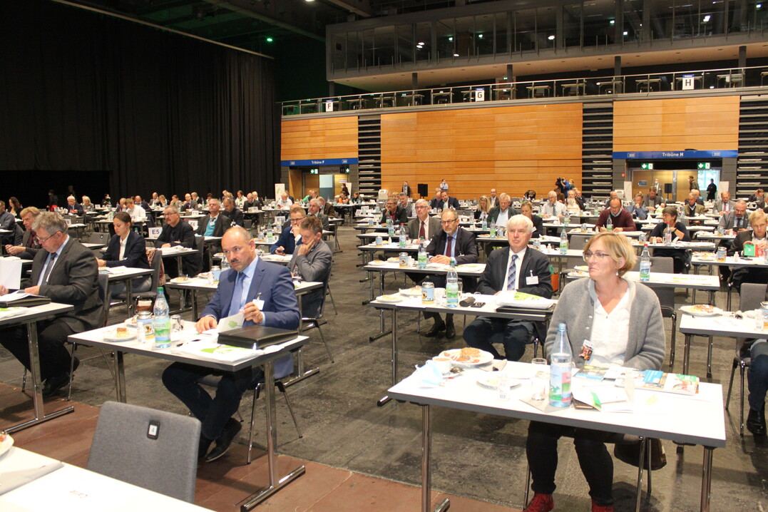 Delegierte des Landesbauernverbandes beim Bauerntag in Erfurt.
