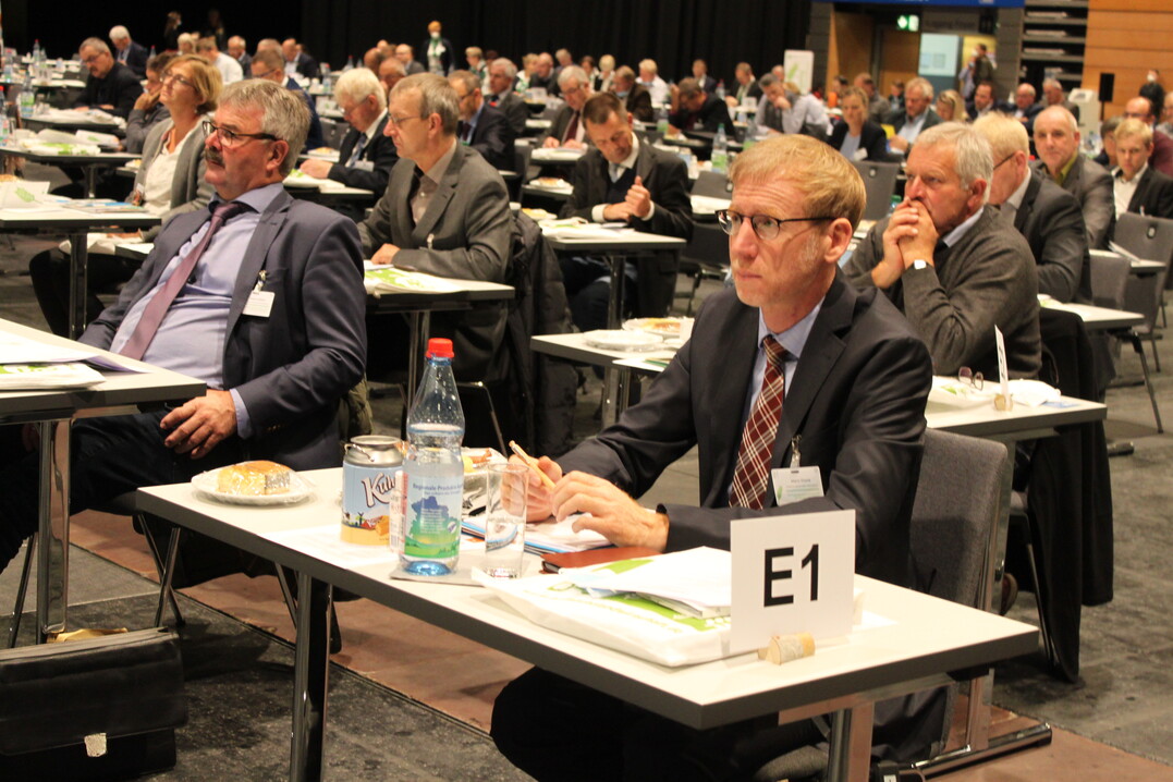 Delegierte des Landesbauernverbandes beim Bauerntag in Erfurt.