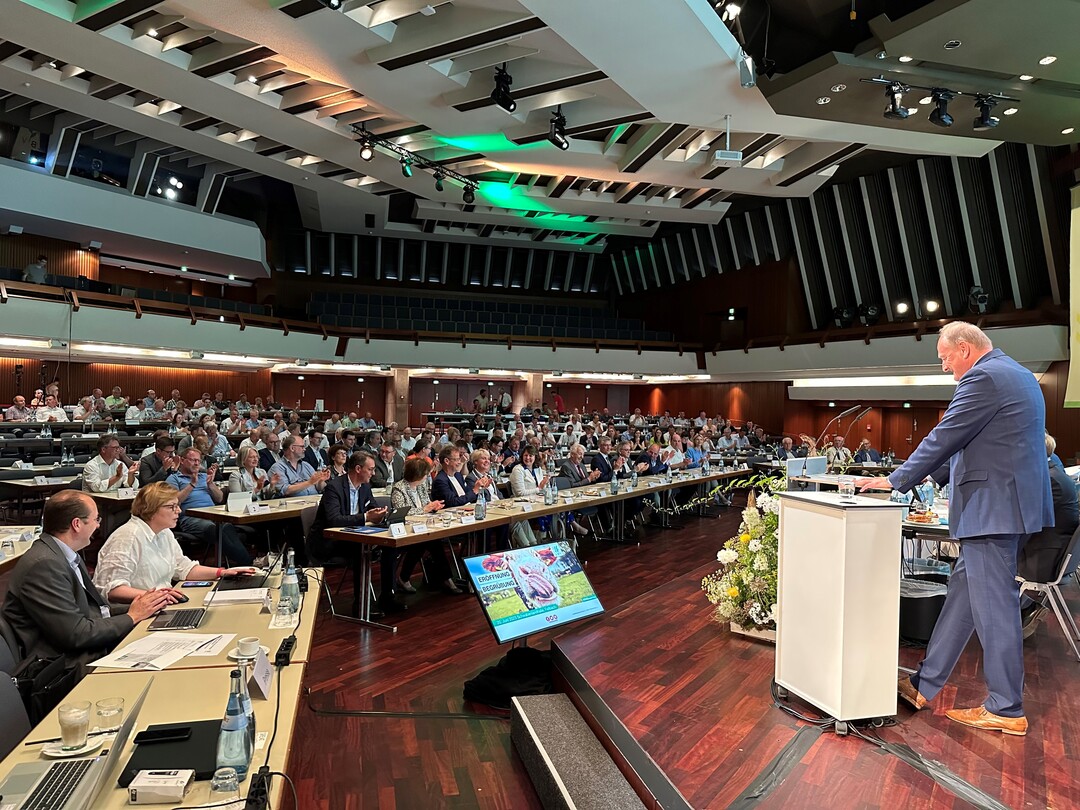 Joachim Rukwied bei der Grundsatzrede