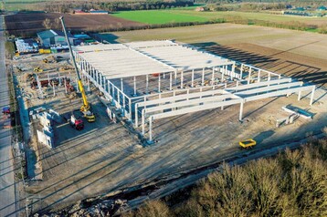 Aktueller Baustand, LEMKEN Feldspritzenwerk in Haren