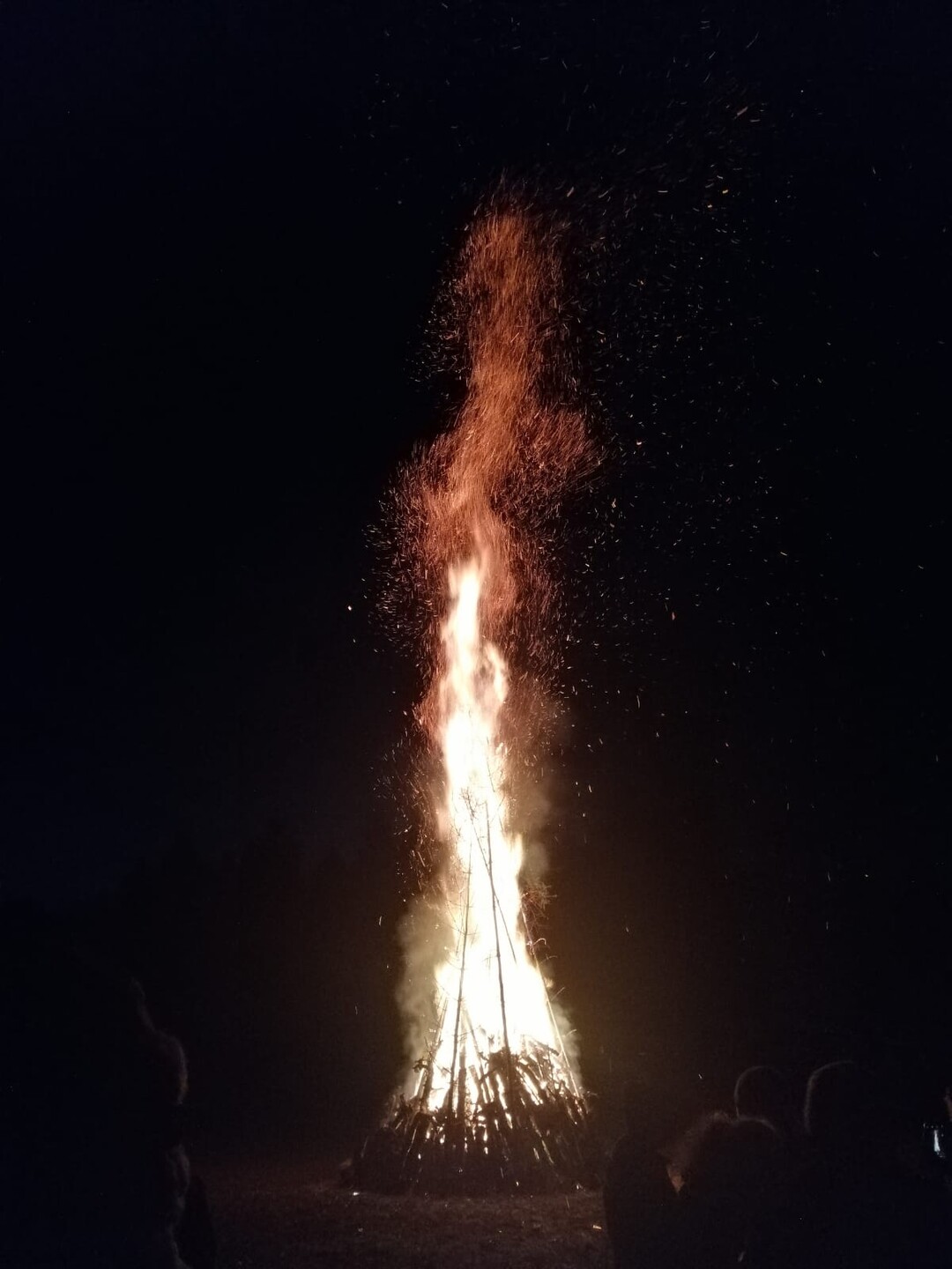 Mahnfeuer in Bondorf