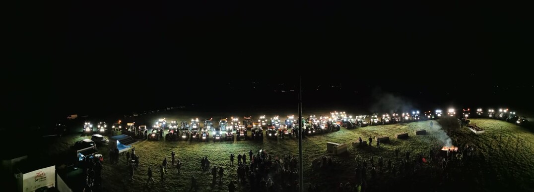 Mahnfeuer in Traifelberg