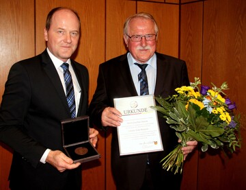 Hans-Benno Wichert (l.) und Joachim Hauck.