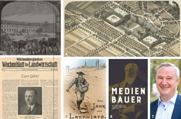 Epochale Agrar- und Firmengeschichte - Matthias Ulmer: Medienbauer. Die Geschichte des Verlag Eugen Ulmer 1868�2018. 792 Seiten, 500 Abbildungen, 50,00 Euro. Verlag Eugen Ulmer, Stuttgart, 2018. ISBN 978-3-8186-0542-1. www.ulmer.de.

