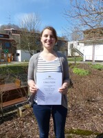 Die Siegerin Franziska Merkt aus Baden-Württemberg