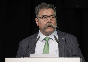 LVMR-Vorsitzender Rolf Zobel ruft zum Schulterschluss gegen das Volksbegehren auf. 