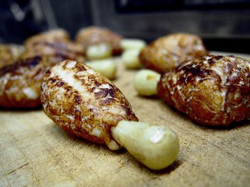 Im Rahmen eines Produktentwicklungswettbewerbs entstanden sogenannte �Crumbsticks�.