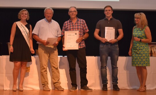 1. Platz: Bernd Gemmrich, 2. Platz: Frank und Meik Sartorius sowie Familie Strecker (Br�nde und Geiste gezuckert)
