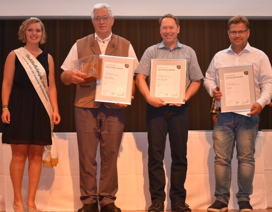 1. Platz Fritz L�sch, August Kottmann, Mario Schwarzburg (Kategorie Lik�re)