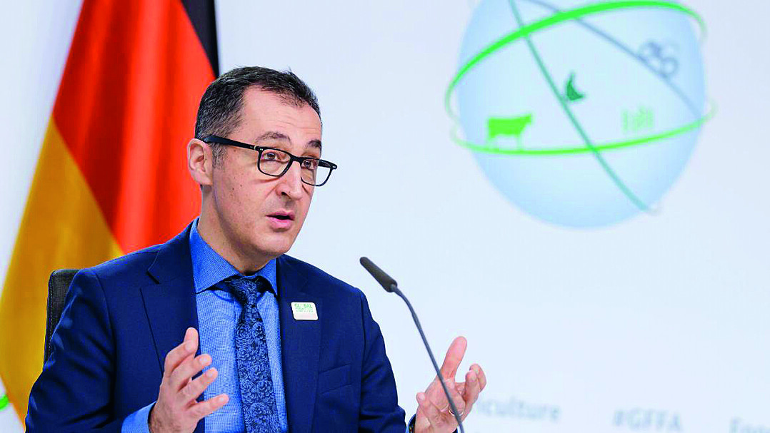 Bundeslandwirtschaftsminister&nbsp;Cem �zdemir.