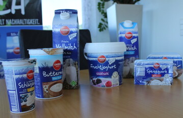 Die Omiramilch als regionale Marke wurde 2016 komplett neu aufgestellt und etabliert.