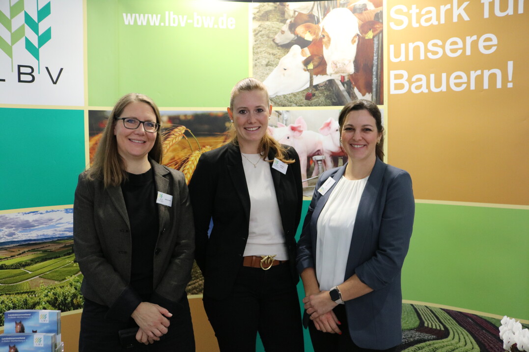 Gute Stimmung am LBV-Stand