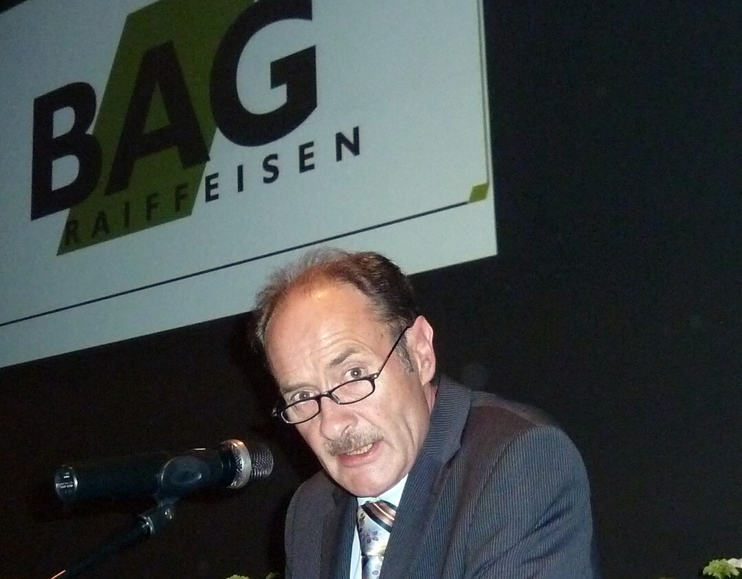 Vorstandsvorsitzender Paul Linz von der BAG Bad Waldsee 