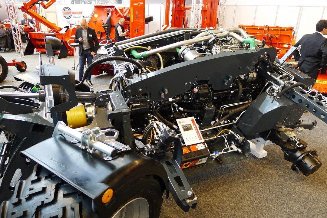 Spannender Einblick: Die "Eingeweide" des neuen Sauerburger Grip4