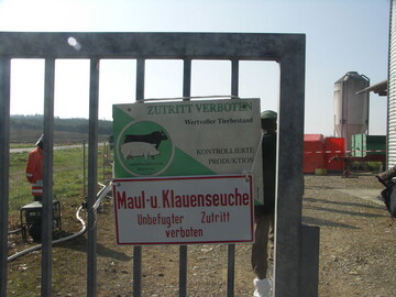 Die letzte gro�e Tierseuchen�bung fand vor f�nf Jahren auf mehreren Betrieben im Landkreis Biberach statt. Beteiligt waren auch damals mehrere Veterin�r�mter. 