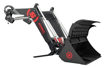 Stoll bringteine neue Frontlader-Generation f�r Traktoren von 50 bis 300 PS auf den Markt.