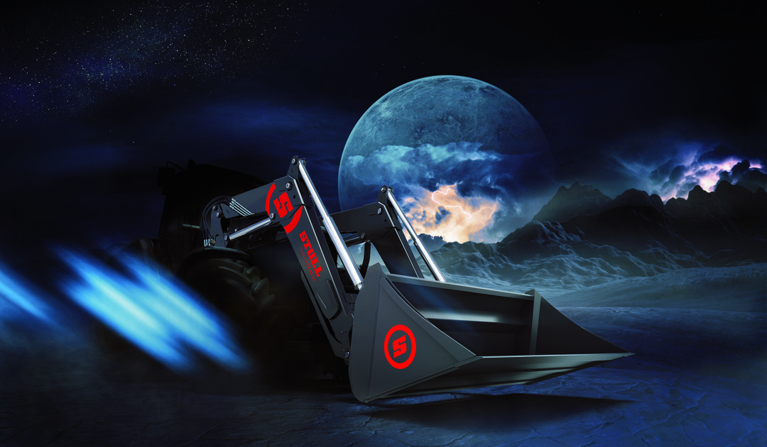 Stoll bringteine neue Frontlader-Generation f�r Traktoren von 50 bis 300 PS auf den Markt.