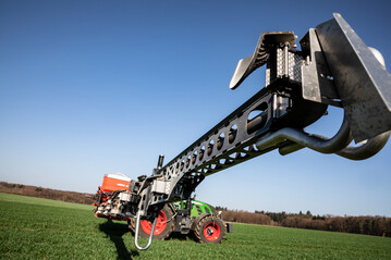  Rauch stellt den pneumatischen Exaktd�ngerstreuer Aero 32.1 mit bis zu 30 Metern Arbeitsbreite vor.