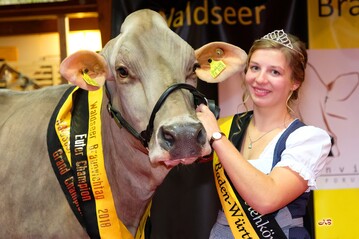 Regina Dilger, amtierende Braunviehk�nigin