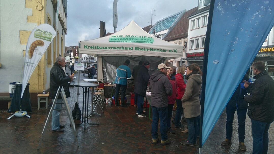 Aktion des KBV Rhein-Neckar-Kreises in Sinsheim