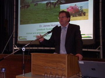 Franz Schweizer, Direktor des Landwirtschaftlichen Zentrums Baden-W�rttemberg (LAZBW) in Aulendorf. 
