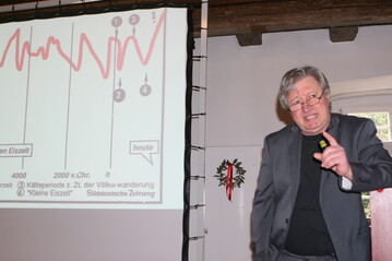 Machte auf Wetterextreme als Folge des Klimawandels aufmerksam: Roland Roth von der Wetterwarte S�d.