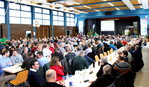 Volles Haus bei der Lichtmesstagung am 1. Februar mit Gastredner Agrarminister Peter Hauk.