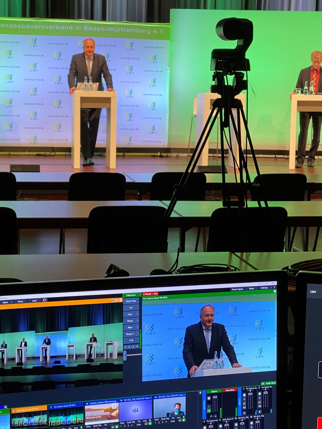 Digitale Mitgliederversammlung des Landesbauernverband in Baden-Württemberg 2021: Verbandspräsident Joachim Rukwied