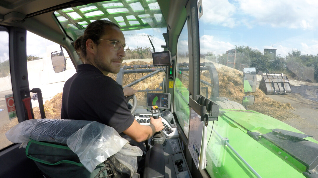 Der Turbofarmer XXL von Merlo hat 170 PS Motorleistung, 6,5 Tonnen Hubkraft und neun Meter Hubhöhe.