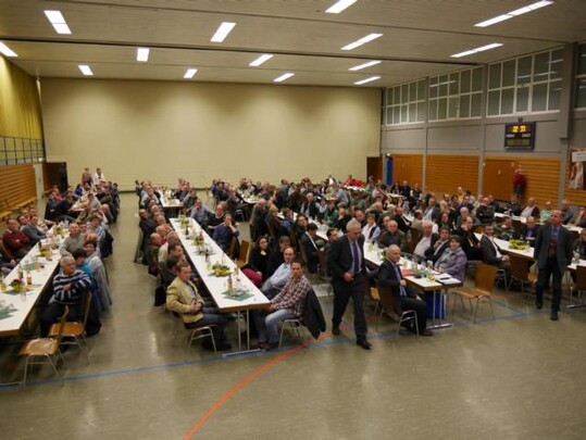 Kreisbauerntag am 11. März 2015 in der Hohensteinhalle in Gingen/Fils (Landkreis Göppingen).