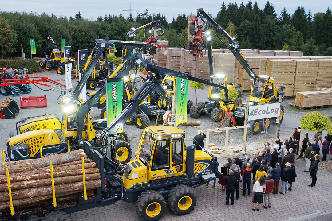 In einem Sägenvergleich standen die Aggregate JPS R5500, LogMax TrueCut, Nisula NSU und Waratah SuperCut.