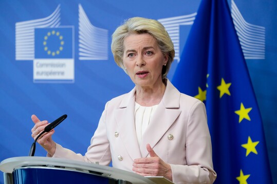 Ursula von der Leyen, Pr�sidentin der EU Kommission