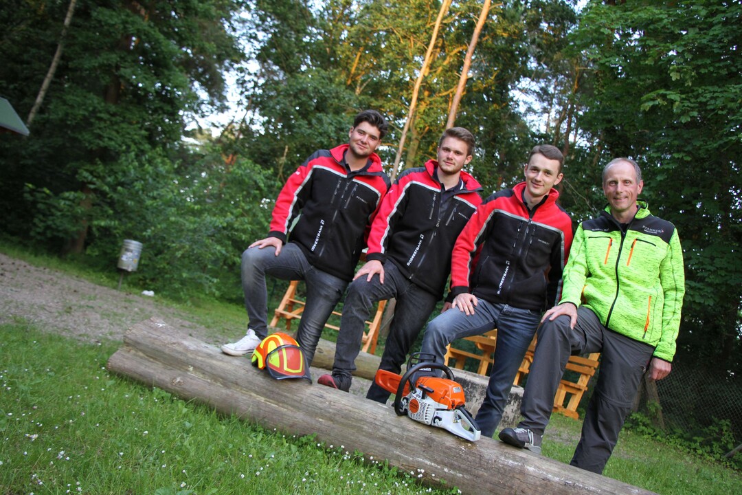 ... und beim Fotoshooting f�r die Sponsoren