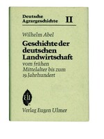 Wilhelm Abel: Geschichte der deutschen Landwirtschaft vom frühen Mittelalter bis zum 19. Jahrhundert. Deutsche Agrargeschichte, Band 2. Verlag Eugen Ulmer 1962.