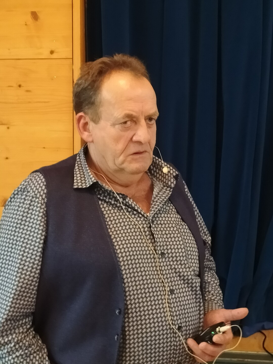 Über die Umbaumaßnahmen auf seinem Betrieb nach Aufgabe der Schweinehaltung berichtete Karl Oberhofer aus Bad Waldsee.