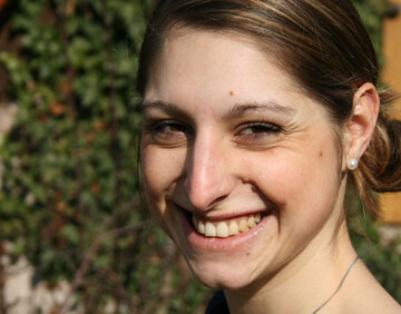 Verena Mutz, Mitarbeiterin des Schweineberatungsdienstes �hringen