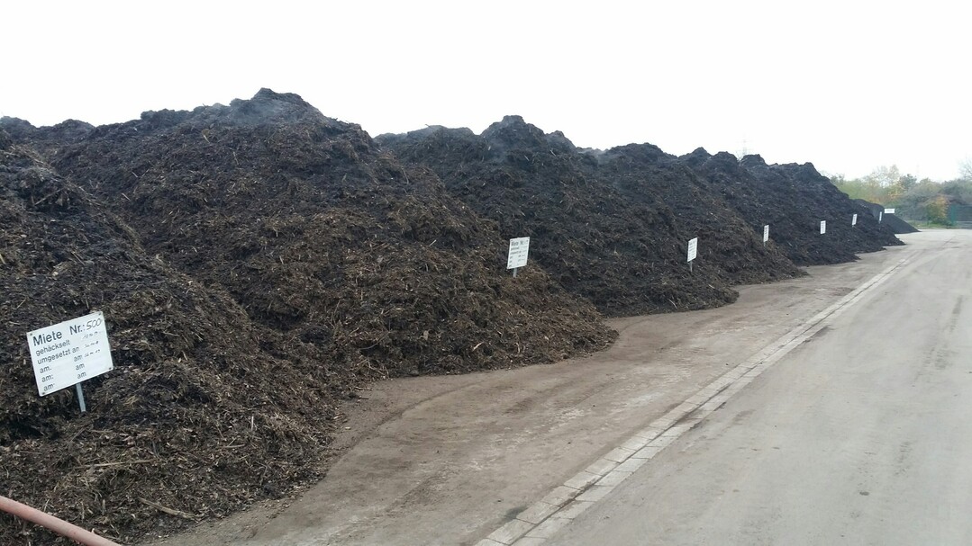 Schon 7 t Biogutkompost können hohe Phosphorexporte ausgleichen.