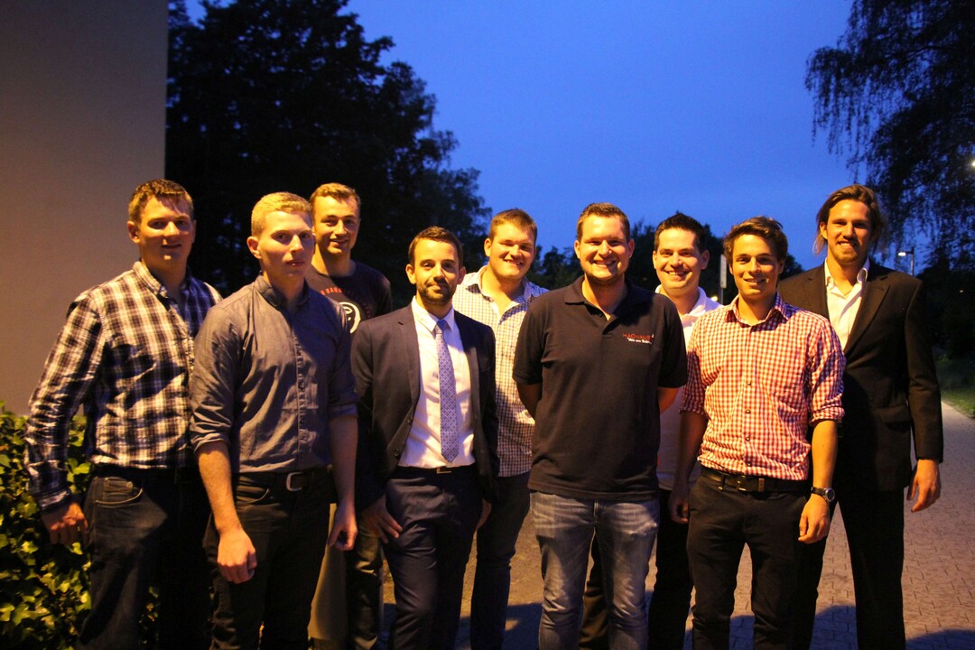 Ein Gruppenbild der Winzer aus Baden-W�rttemberg und Bayern.