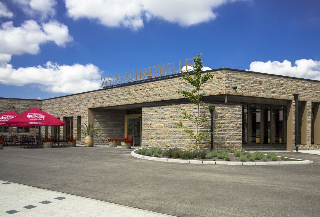 Die Verkaufsstelle der Genossenschaft in Heilbronn auf dem Gel�nde der Kellerei.