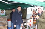 Gemeinsam gegen Dumping-Preise: Die landesweite Aktion „Wurst nicht zu jedem Preis“ stieß auch in Hechingen auf viel Beachtung.